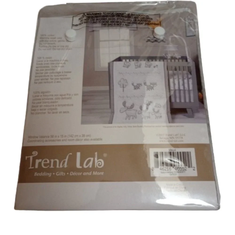Trend Lab Aztec Forest Animals Window Valance Model no. 103094 HTF NWT